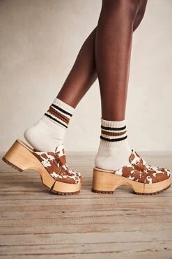 FREE PEOPLE WOMEN'S CORBIN HAIR ON CLOG