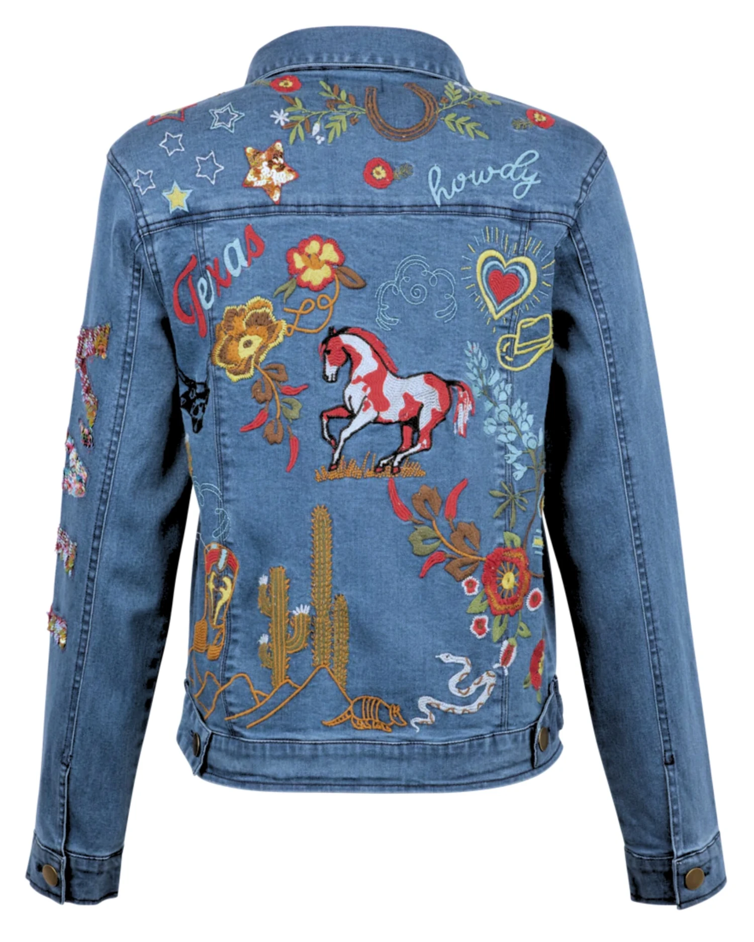 AVANI DEL AMOUR TEXAS EMBROIDERY JACKET - Image 2