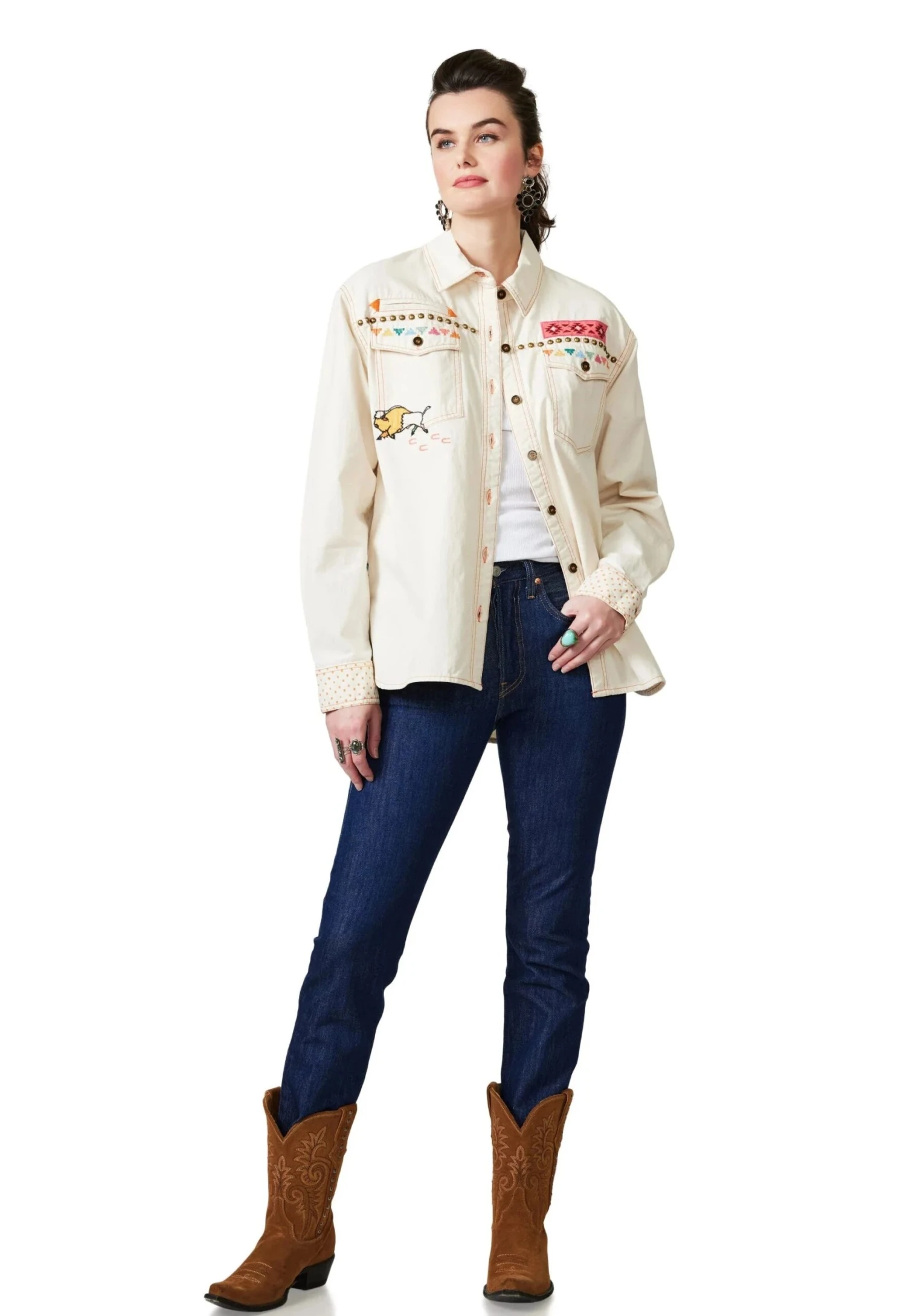 DOUBLE D RANCHWEAR HORSE A DIFFERENT COLOR JACKET