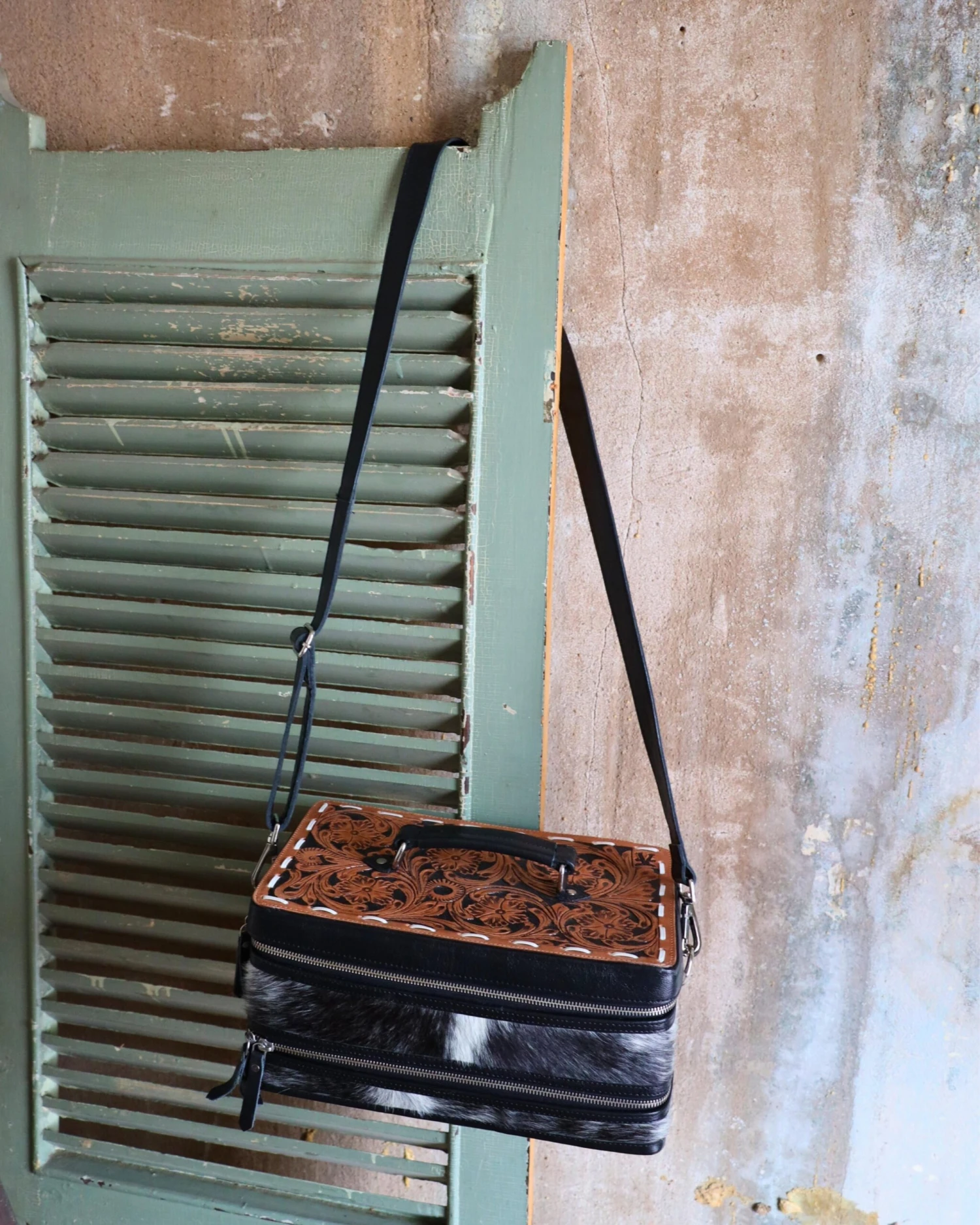 VINTAGE COWGIRL CASES JEWELRY DOUBLE DECKER CASE - Image 7