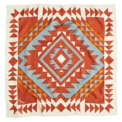 PENDLETON SILK SMITH ROCK TAN SCARF