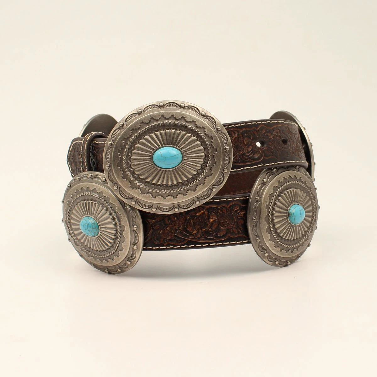 ARIAT LADIES BELT BROWN - Image 2