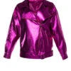 AZALEA WANG PRINCE-MOTO FUCHSIA WESTERN MOTO JACKET