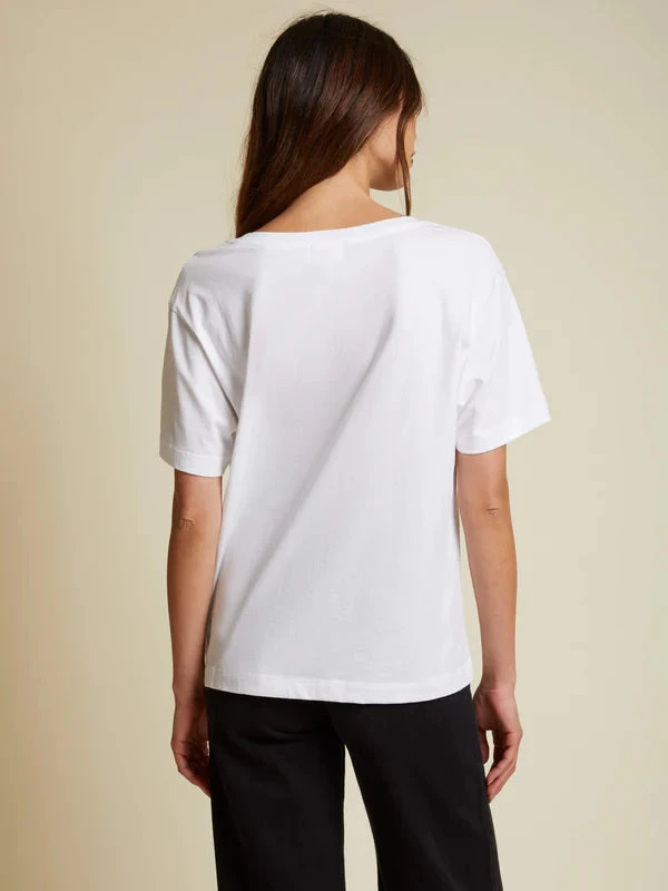 NATION NINA VINTAGE FIT V NECK TOP - Image 5