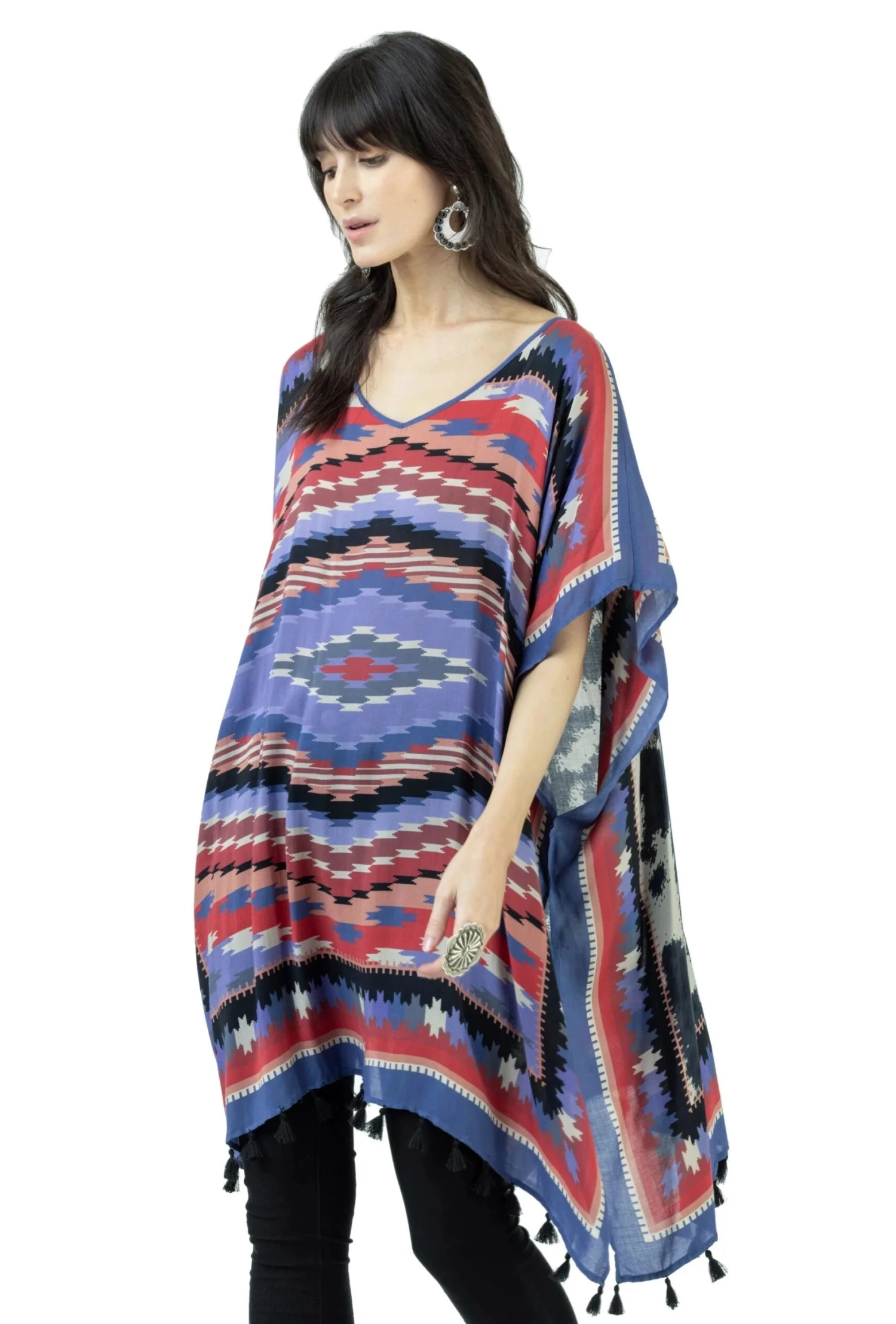 DOUBLE D RANCHWEAR SIERRA BONITA PONCHO - Image 4
