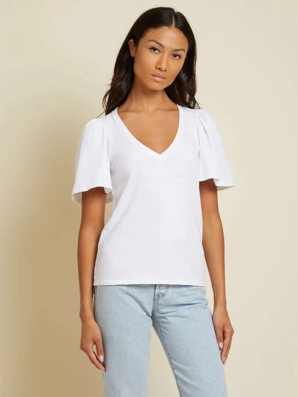 NATION VICKY FLUTTER SLEEVE TOP - Image 4