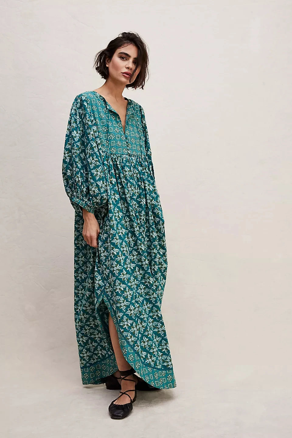 FREE PEOPLE HAZY MAISY MAXI DRESS