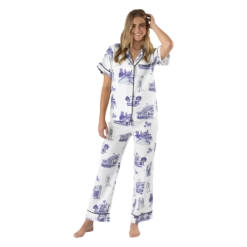 KATIE KIME FORT WORTH TOILE PAJAMA SET