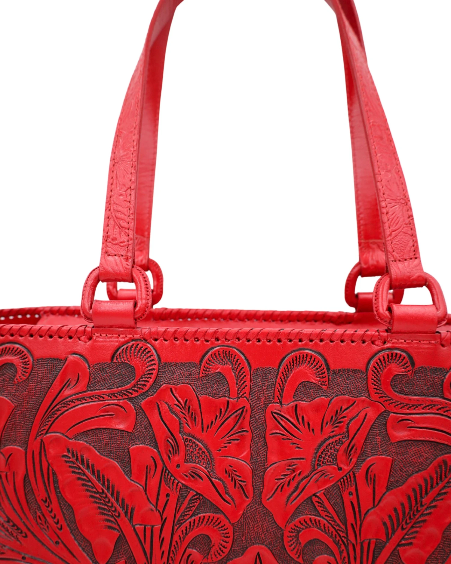 QUE CHULA KAROL RED TOTE - Image 2