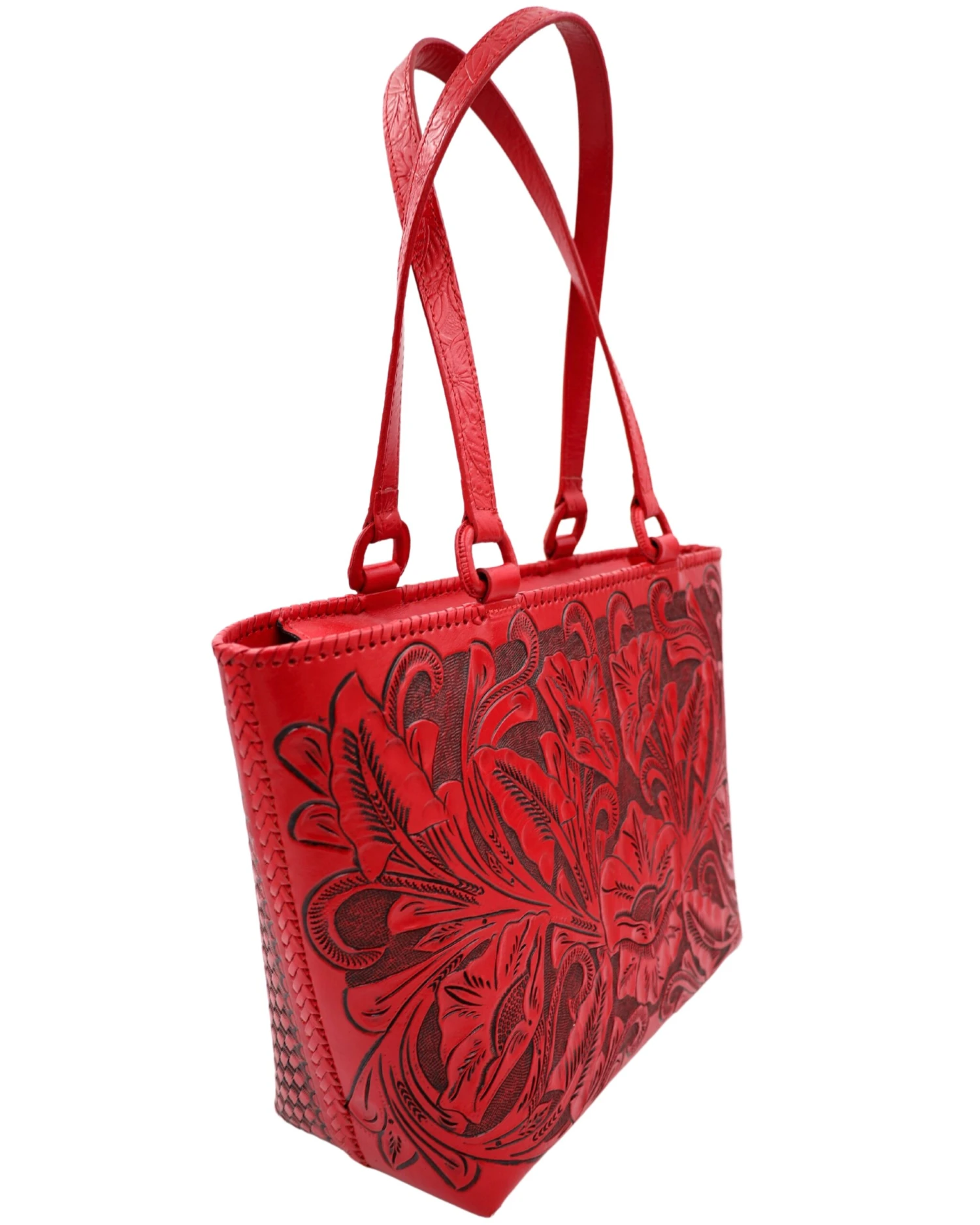 QUE CHULA KAROL RED TOTE - Image 3