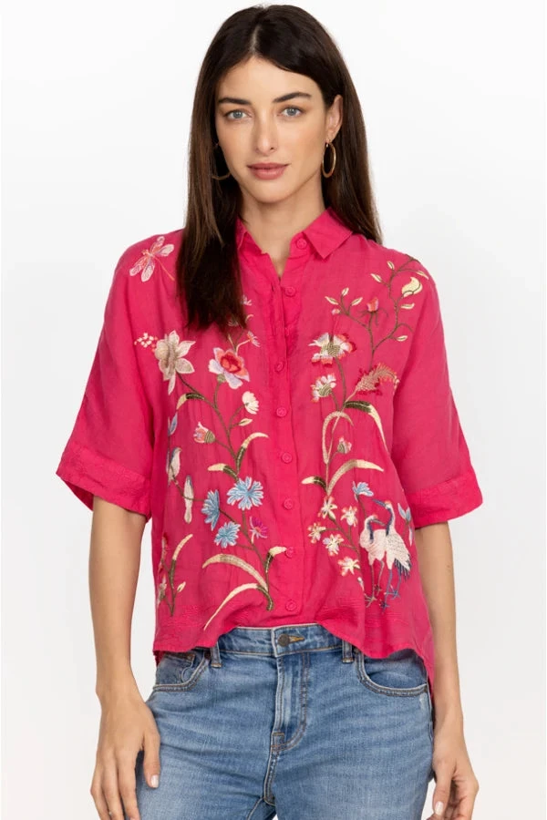 JOHNNY WAS GENIVEVE RELAXED DOLMAN BLOUSE - Image 2